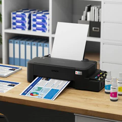 Принтер струйный EPSON L121, А4, 9 стр./мин (ч/б), 4,8 стр./мин (цв.), 720x720, СНПЧ