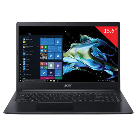 Ноутбук ACER Extensa EX215-31-C1JG 15,6", Intel Celeron N4020 4 Гб, SSD 128 Гб, NO DVD, WINDOWS 10 Home, чёрный, NX.EFTER.00F
