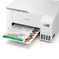 МФУ струйное EPSON L3256 &laquo;3 в 1&raquo;, А4, 33 стр./<wbr/>мин, 5760&times;1440, Wi-Fi, СНПЧ, белый корпус