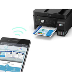 МФУ струйное EPSON L5290 &laquo;4 в 1&raquo;, А4, 33 стр./<wbr/>мин, 5760&times;1440, ЖК-дисплей, АПД, Wi-Fi, с/<wbr/>к, СНПЧ