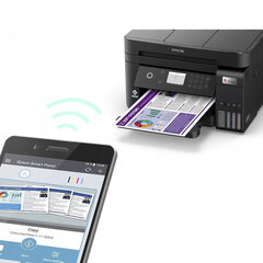 МФУ струйное EPSON L6290 &laquo;4 в 1&raquo; А4, 33 стр./<wbr/>мин, 4800&times;1200, ЖК-дисплей, ДУПЛЕКС, АПД, Wi-Fi, с/<wbr/>к, СНПЧ