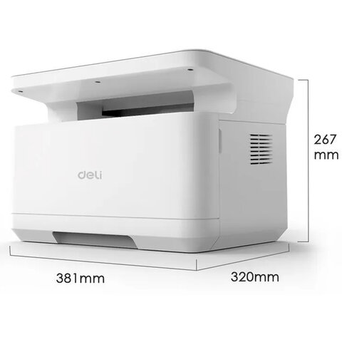 МФУ лазерное DELI M2000DW "3 в 1", А4, 25 стр./мин, 10000 стр./мес, ДУПЛЕКС, Wi-Fi