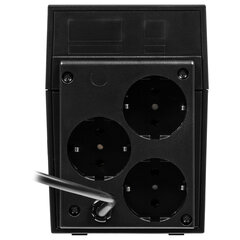 Источник бесперебойного питания POWERCOM Raptor RPT-600A EURO, 600 VA (360W), 3 евророзетки
