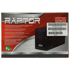Источник бесперебойного питания POWERCOM Raptor RPT-800A EURO, 800 VA (480W), 3 евророзетки