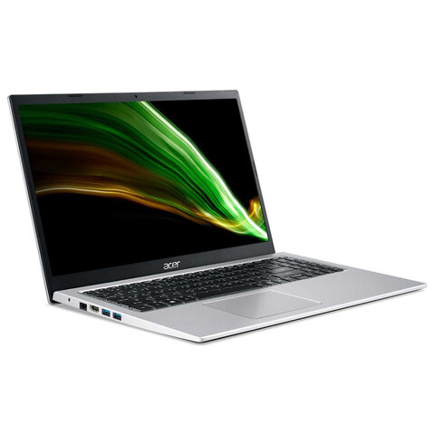 Ноутбук Acer Aspire 3 A315-35 15,6", Celeron N4500 4 Gb, SSD 256 Gb, NO DVD, no OS, серебряный, NX.A6LEX.00Z
