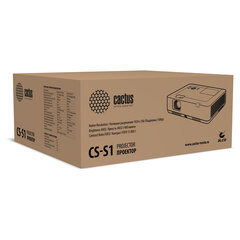 Проектор CACTUS CS-S1.WT, 3 LCD, 1024&times;768, 16:9, 4:3, 34000 лм, 15000:1, 3,06 кг