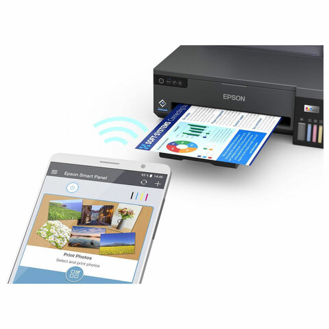 Принтер струйный EPSON L11050 А3, 30 стр./мин., 4800х1200, Wi-Fi, СНПЧ, C11CK39505 - фото 5