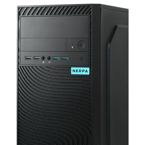 Системный блок NERPA Intel Pentium G7400 3,7 ГГц / 8 Gb / 512 Gb SSD / No OS / черный - фото 2
