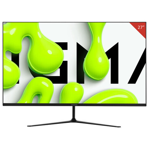 Монитор DIGMA Progress 27P302F 27" (68,6 см), 1920х1080 / 16:9 / IPS / 5 ms / 250 cd / HDMI / черный