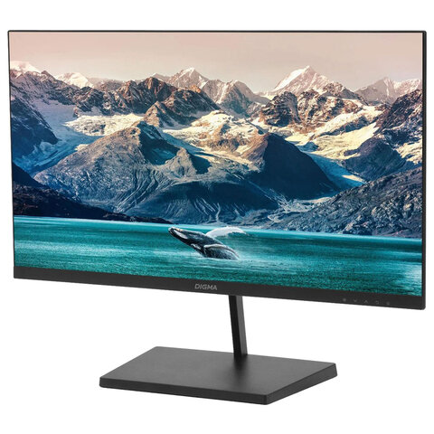 Монитор DIGMA Progress 22A501F 21.5" (54.6 см)/1920x1080/16:9/VA/5ms/250cd/HDMI/DP/VGA/черный