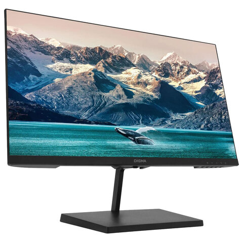 Монитор DIGMA Progress 22A501F 21.5" (54.6 см)/1920x1080/16:9/VA/5ms/250cd/HDMI/DP/VGA/черный