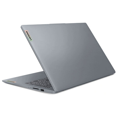Ноутбук LENOVO IdeaPad Slim 3 15AMN8 15.6", Ryzen 3 7320U, 8 Гб, SSD 512 Гб, No OS, серый, 82XQ00XLSA - фото 6