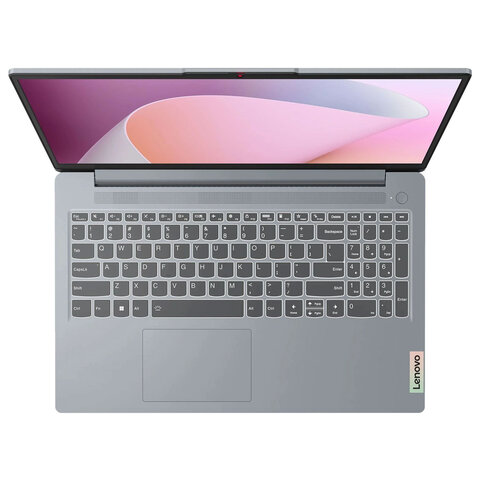 Ноутбук LENOVO IdeaPad Slim 3 15AMN8 15.6", Ryzen 3 7320U, 8 Гб, SSD 512 Гб, No OS, серый, 82XQ00XLSA - фото 4