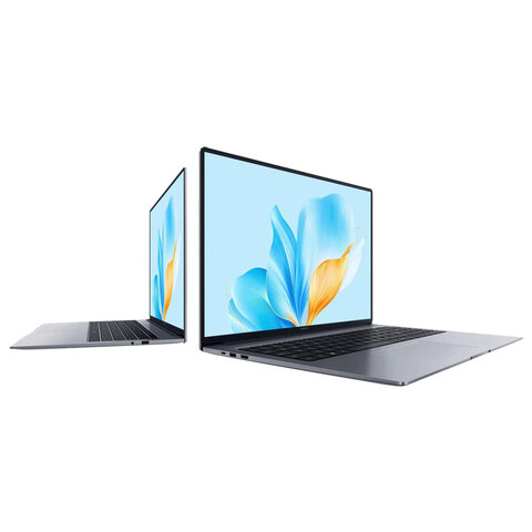 Ноутбук HONOR MagicBook X16 16", Intel Core i3-1315U, 8 Гб, SSD 512 Гб, No OS, серый, 5301ALXS - фото 11