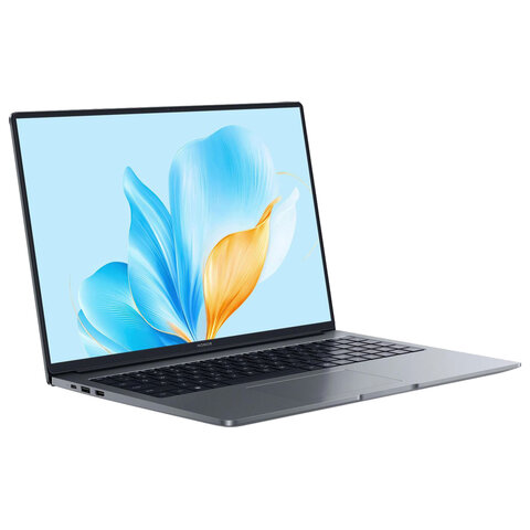 Ноутбук HONOR MagicBook X16 16", Intel Core i3-1315U, 8 Гб, SSD 512 Гб, No OS, серый, 5301ALXS - фото 4