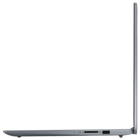 Ноутбук LENOVO IdeaPad Slim 3 15AMN8 15.6", Ryzen 5 7520U, 16 Гб, SSD 512 Гб, No OS, серый, 82XQ00N7PS - фото 4