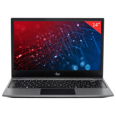 Ноутбук IRU Tactio 14ALH 14", Intel Core i5-1235U, 8 Гб, SSD 256 Гб, FreeDOS, серый
