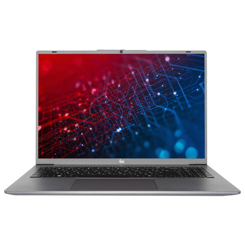 Ноутбук IRU Tactio 16ALB 16", Intel Core i5-1235U, 16 Гб, SSD 256 Гб, Windows 11 Pro, серый, 2110207 - фото 6