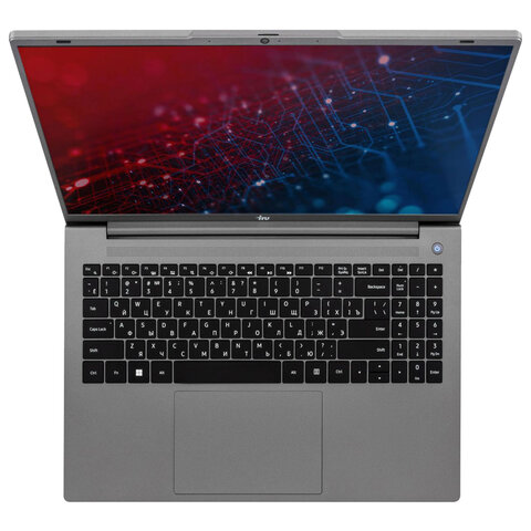 Ноутбук IRU Tactio 16ALB 16", Intel Core i5-1235U, 16 Гб, SSD 256 Гб, Windows 11 Pro, серый, 2110207 - фото 12