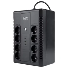 Источник бесперебойного питания SMARTWATT UPS SAFE PRO 650, 650 ВА (390 Вт), 8 розеток
