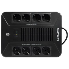 Источник бесперебойного питания SMARTWATT UPS SAFE PRO 850, 850 ВА (510 Вт), 8 розеток