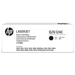 Картридж лазерный HP (Q2612A) LaserJet 1018/<wbr/>3052/<wbr/>М1005 и др., №12А, оригинальный, ресурс 2000 стр.