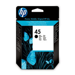 Картридж струйный HP (51645GE) Deskjet 720/820/1120/1220 и др., №45, черный, оригинальный, 415 стр.