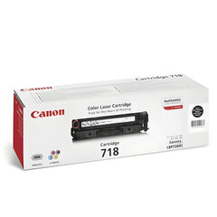 Картридж лазерный CANON (718BK) LBP7200Cdn/<wbr/>MF8330Cdn/<wbr/>MF8350Cdn, черный, ресурс 3400 страниц, оригинальный