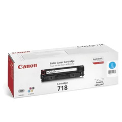 Картридж лазерный CANON (718C), LBP7200Cdn / MF8330Cdn / MF8350Cdn, голубой, ресурс 2900 страниц, оригинальный