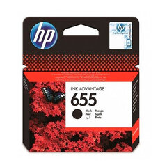 Картридж струйный HP (CZ109AE) Deskjet Ink Advantage 3525/<wbr/>5525/<wbr/>4515/<wbr/>4525 №655, черный, оригинальный