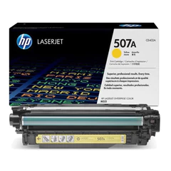 Картридж лазерный HP (CE402A) LaserJet Pro M570dn/<wbr/>M570dw, №507A, желтый, оригинальный, ресурс 6000 страниц