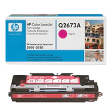 Картридж лазерный HP (Q2673A) ColorLaserJet 3500/3550/3700, пурпурный, оригинальный, ресурс 4000 стр.