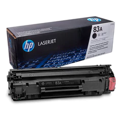 Картридж лазерный HP (CF283A) LaserJet Pro M125/<wbr/>M201/<wbr/>M127/<wbr/>M225, №83A, черный, оригинальный, ресурс 1500 страниц