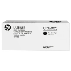 Картридж лазерный HP (CF360X) LaserJet Pro M552/<wbr/>M553, №508X, черный, оригинальный, ресурс 12500 страниц