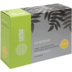 Картридж лазерный CACTUS (CS-WC3210X) для XEROX WC3210/<wbr/>3220, ресурс 4100 стр.