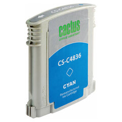 Картридж струйный CACTUS (CS-C4836) для HP DesignJet 70/<wbr/>100/<wbr/>110/<wbr/>120, голубой