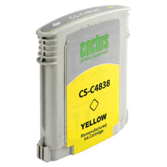 Картридж струйный CACTUS (CS-C4838) для HP DesignJet 70/<wbr/>100/<wbr/>110/<wbr/>120, желтый