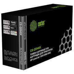 Картридж лазерный CACTUS (CS-Q5949X) для HP LaserJet 1320/<wbr/>3390/<wbr/>3392, ресурс 6000 стр.