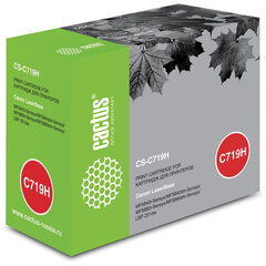 Картридж лазерный CACTUS (CS-C719H) для CANON LBP-6300dn/<wbr/>6650/<wbr/>MF5840/<wbr/>5880, ресурс 6400 стр.