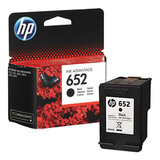 Картридж струйный HP (F6V25AE) DeskJet 2135/3635/3835/4535/4675/1115, №652, черный, оригинальный, ресурс 360 стр.