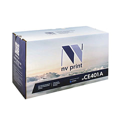 Картридж лазерный NV PRINT (NV-CE401A) для HP LaserJet Pro M570dn/<wbr/>M570dw, голубой, ресурс 6000 стр.