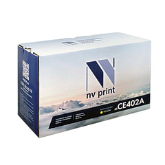 Картридж лазерный NV PRINT (NV-CE402A) для HP LaserJet Pro M570dn/<wbr/>M570dw, желтый, ресурс 6000 стр.