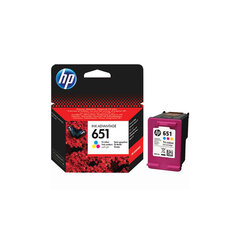 Картридж струйный HP (С2P11AE) Ink Advantage 5575/<wbr/>5645/<wbr/>OfficeJet 202, №651, цветной, оригинальный, ресурс 300 стр.