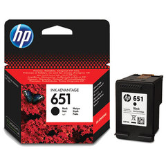 Картридж струйный HP (С2P10AE) Ink Advantage 5575/<wbr/>5645/<wbr/>OfficeJet 202, №651, черный, оригинальный, ресурс 600 стр.