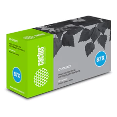 Картридж лазерный CACTUS (CS-CF287X) для HP LaserJet M506dn/<wbr/>M506x/<wbr/>M527dn, ресурс 18000 стр.