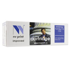Картридж лазерный NV PRINT (NV-718C) для CANON LBP7200Cdn/<wbr/>MF8330Cdn/<wbr/>8350Cdn, голубой, ресурс 2900 стр.