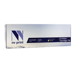 Картридж лазерный NV PRINT (NV-718Y) для CANON LBP7200Cdn/<wbr/>MF8330Cdn/<wbr/>8350Cdn, желтый, ресурс 2900 стр.