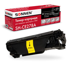 Картридж лазерный SONNEN (SH-CE278A) для HP LaserJet P1566/<wbr/>P1606DN, ВЫСШЕЕ КАЧЕСТВО, ресурс 2100 стр., 362427