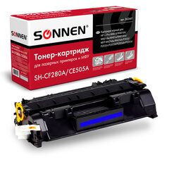 Картридж лазерный SONNEN (SH-CF280A/<wbr/>CE505A) для HP LJ M401/<wbr/>425/<wbr/>P2035/<wbr/>2055, ВЫСШЕЕ КАЧЕСТВО, ресурс 2300 стр., 362441