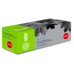 Картридж лазерный CACTUS (CS-C731C) для CANON LBP7100/<wbr/>7110/<wbr/>MF8230/<wbr/>8280, голубой, ресурс 1500 стр.